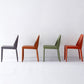 Faux Leather Armless Dining Chairs Contemporary Home Side Chair