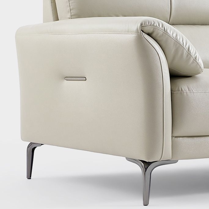 34"H Mission Craftsman Sectional Sofa Genuine Leather Sleeper Sectional Clearhalo 'furn' 'furn_sectionals' 'Furniture' 'Living Room Furniture' 'Sectionals' 1200x1200_4b17b9ae-6e91-47fc-9eb3-20a897f028ef