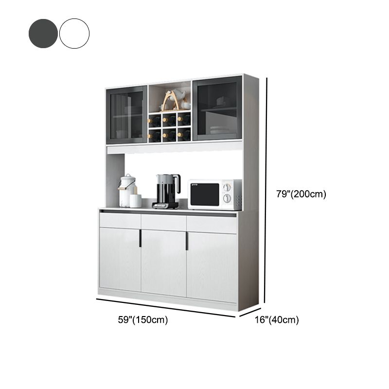 Wood Living Room Sideboard Cabinet Modern Credenza with Drawers and Storages Clearhalo 'buffet_sideboard' 'Buffets & Sideboards' 'furn' 'furn_buffet_sideboard' 'Furniture' 'furniture_buffet_sideboard' 'Kitchen & Dining Furniture' 1200x1200_4b19732b-31fd-4bfd-b445-7b18d7fae78f