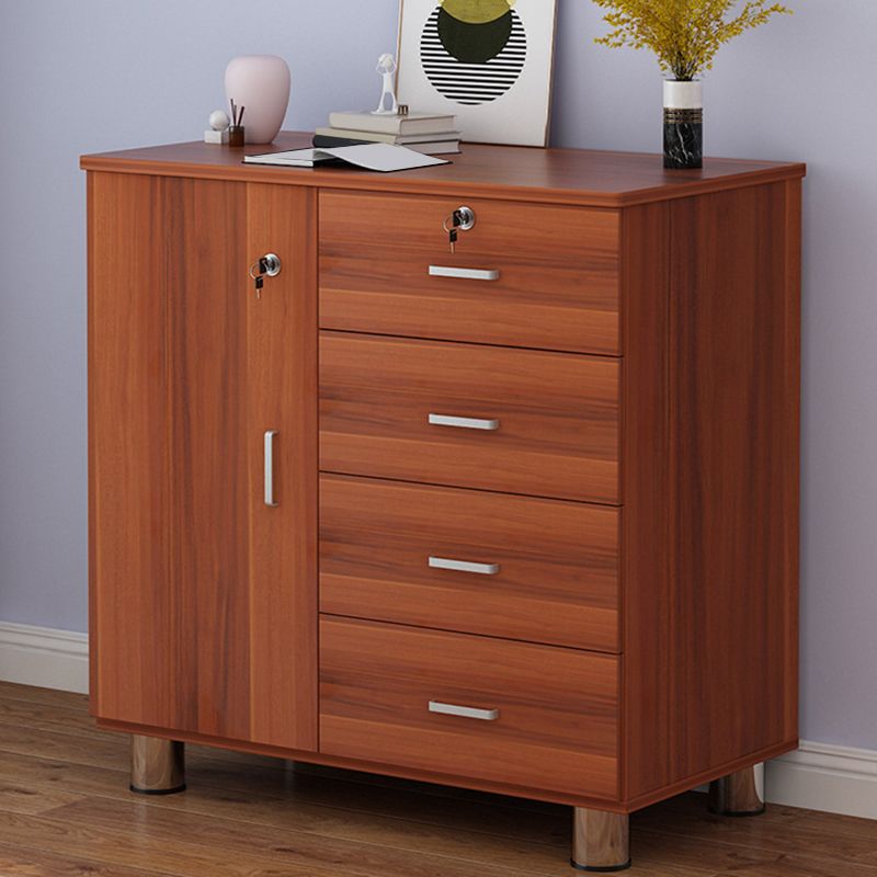 Armadio per accento di legno contemporaneo con cabine laterale del rettangolo del cassetto