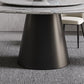 Contemporary Stone Round Dining Set 1/4/7/11 Pieces Turntable Dining Furniture for Home Clearhalo 'Dining Room Sets' 'Dining Tables & Seating' 'dining_room_set' 'furn' 'furn_dining_room_set' 'Furniture' 'Kitchen & Dining Furniture' 1200x1200_4b1c3069-652b-4199-ae13-43b2f5fcb748