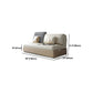 Stain Resistant Faux Leather Contemporary Convertible Bed Settee