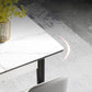 Contemporary Style Furniture Rectangle 4-foot Dining Site Table for Home Clearhalo ' dining_table' 'Dining Tables & Seating' 'Dining Tables' 'furn' 'furn_dining_table' 'Furniture' 'furniture_dining_table' 'Kitchen & Dining Furniture' 'kitchen&dining_furn' 'kitchen' 'kitchen_dining_table' 1200x1200_4b1e38f0-c4b0-44fa-a428-fe7a5e2e7f43