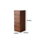 White and Brown Wooden Lingerie Chest Vertical Storage Chest Dresser with Wheels Clearhalo 'Bedroom Furniture' 'Dressers & Chests' 'dressers_chests' 'furn' 'furn_dressers_chests' 'Furniture' 1200x1200_4b1e848c-7557-4875-b081-a2b1bac24392