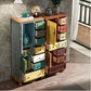 Wood Combo Dresser Traditional Style Vertical Chest for Bedroom