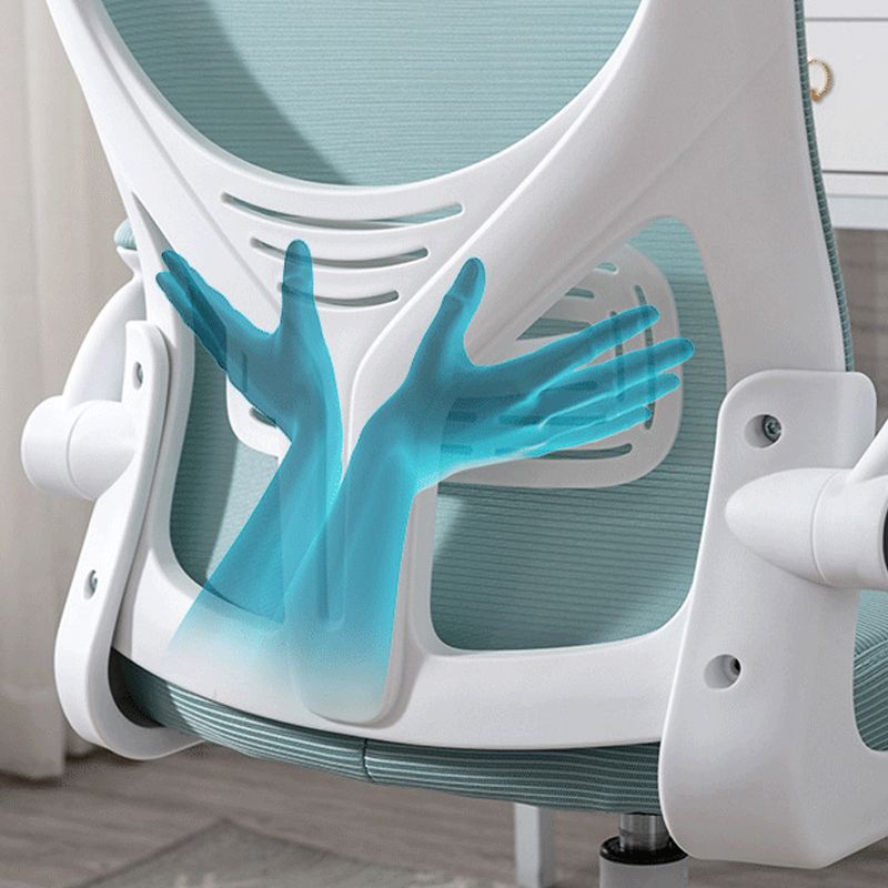 Contemporary Four-Tone Color Chair Adjustable Arms Mesh Office Desk Chair Clearhalo 'furn' 'furn_office_chair' 'Furniture' 'furniture_office_chair' 'Office Chairs' 'Office Furniture' 'office_chair' 1200x1200_4b21db7d-9dd1-4815-8e4d-ee000f9980e7