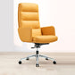 Chaise de direction contemporaine à dossier haut, chaise pivotante exécutive