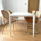 Contemporary Sintered Stone Top Dining Table White Rectangle Shape Dining Table for Kitchen Clearhalo ' dining_table' 'Dining Tables & Seating' 'Dining Tables' 'Furniture' 'furniture_dining_table' 'Kitchen & Dining Furniture' 'kitchen&dining_furn' 'kitchen' 'kitchen_dining_table' 1200x1200_4b25e1df-1a45-411f-8215-3837ed909b5d