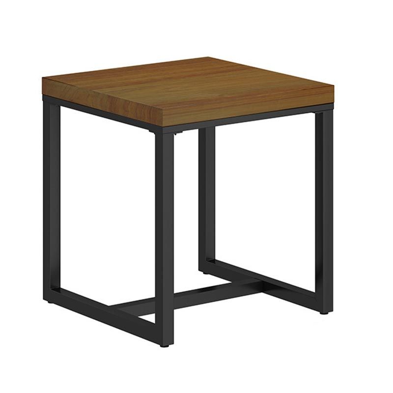 Tableau à manger à testle industrielle Rectangle Table du site de salle à manger en bois massif sans chaise