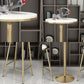 Modern Bar Dining Table Round and Square Bar Height Cocktail Table with Iron Base Clearhalo 'Bar Furniture' 'Bar Tables' 'bar_tables' 'furn' 'furn_bar_tables' 'Furniture' 'furniture_bar_tables' 'Kitchen & Dining Furniture' 'kitchen&dining_furn' 'kitchen' 1200x1200_4b28e054-320a-4992-9842-074ac066f31e
