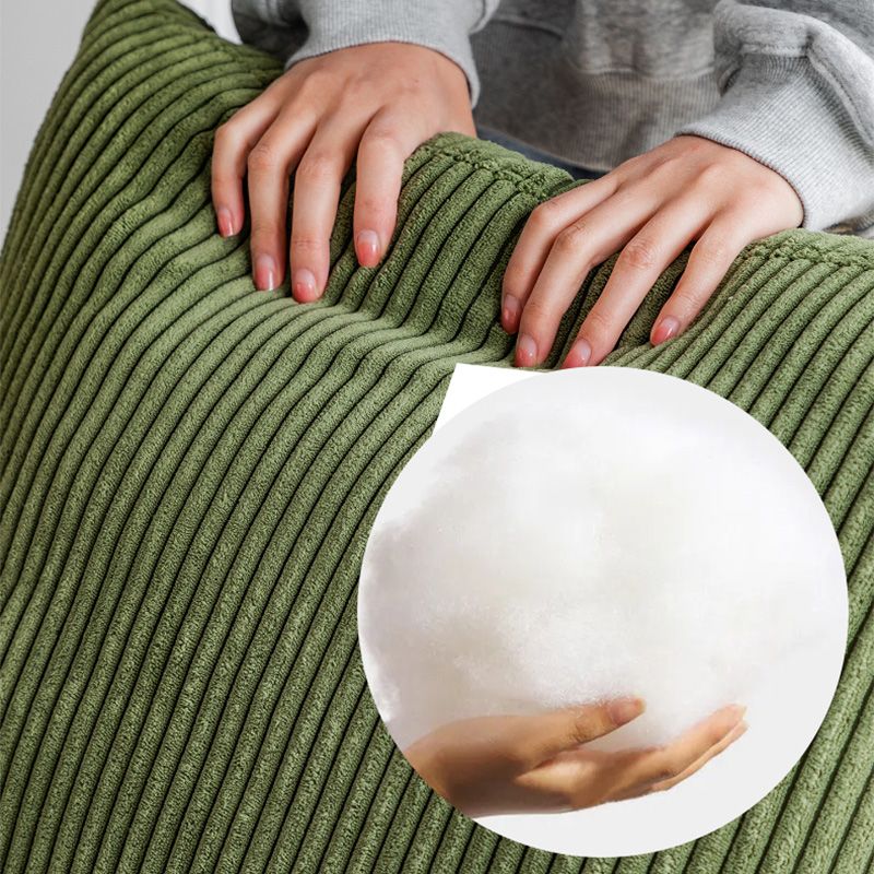 25.19 "W x 32.28" D sedia accento lounge con poltrona di cuscino a base di slitta