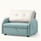 No Distressing Folding Sleeper Sofa Faux Leather Scandinavian Convertible Sofas