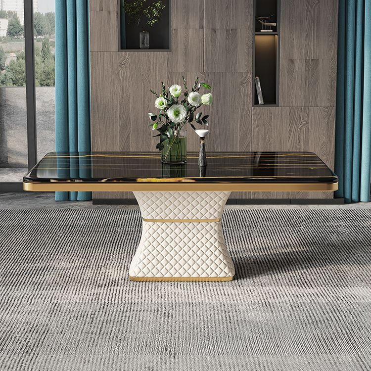 Rectangle 1/2/5/7 Pieces Dining Set Marble Dining Furniture Set /Separate Items Clearhalo 'Dining Room Sets' 'Dining Tables & Seating' 'dining_room_set' 'furn' 'furn_dining_room_set' 'Furniture' 'furniture_dining_room_set' 'Kitchen & Dining Furniture' 'kitchen&dining_furn' 'kitchen' 1200x1200_4b2fd735-d479-4625-a3e1-93b7c1e19bbc