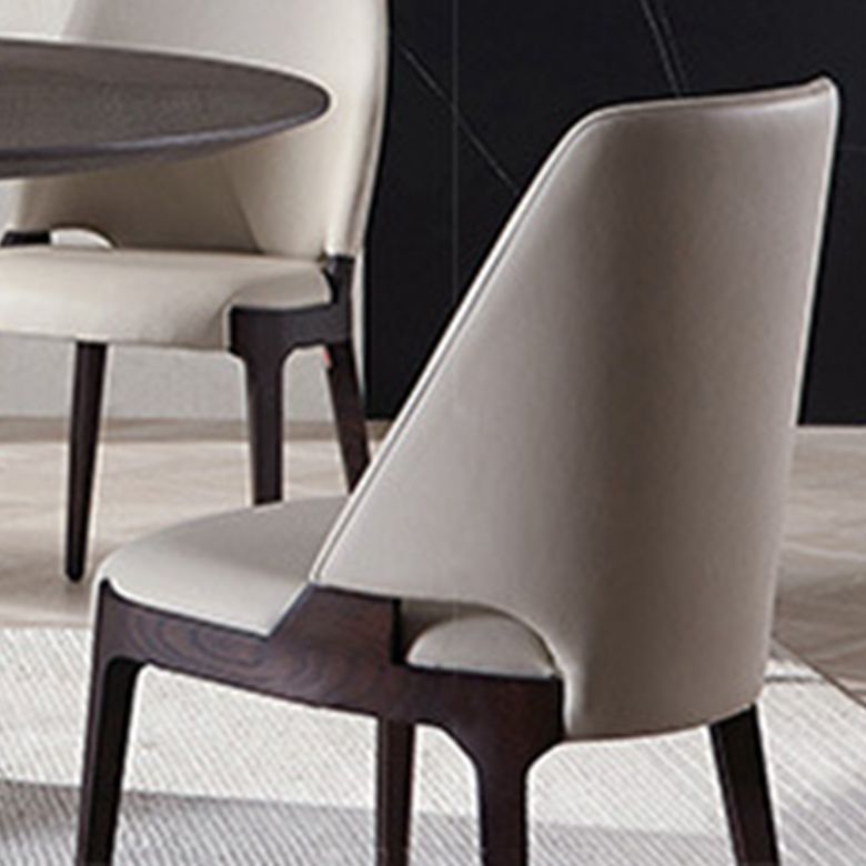 Dining Room Parsons Side Chair Industrial Upholstered Armless Chair Clearhalo 'Dining Chairs' 'Dining Tables & Seating' 'dining_chair' 'furn' 'furn_dining_chair' 'Furniture' 'Kitchen & Dining Furniture' 1200x1200_4b315b48-cf07-4af9-8534-d222df500530