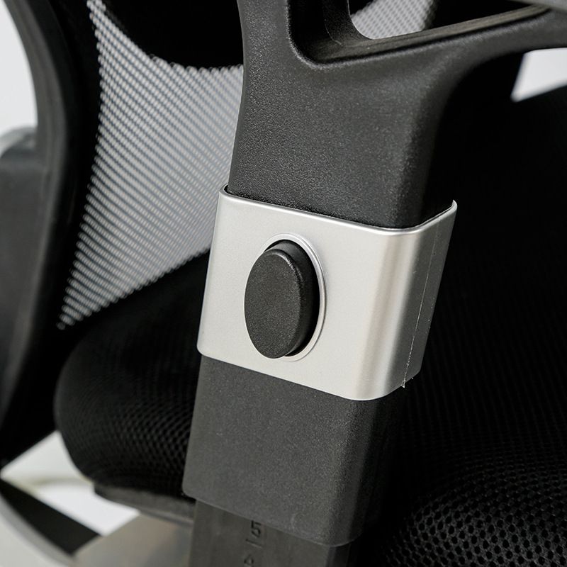 Eigentijdse zwarte bureau stoel ademende airgrid bureaustoelstoel