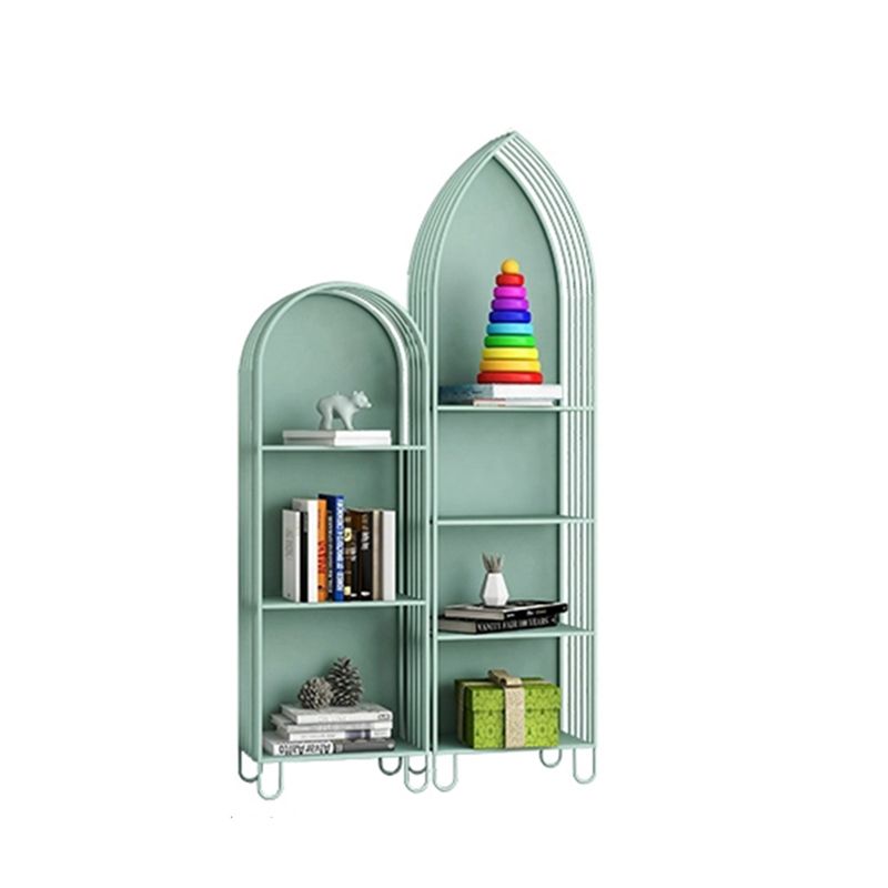 Modern Style Standard Bookshelf Closed Back Metal Bookcase for Home Clearhalo 'Bookcases' 'furn' 'furn_bookcases' 'Furniture' 'furniture_bookcases' 'Office Furniture' 1200x1200_4b3ae750-d5fe-448a-b5c0-30c54939fc1d