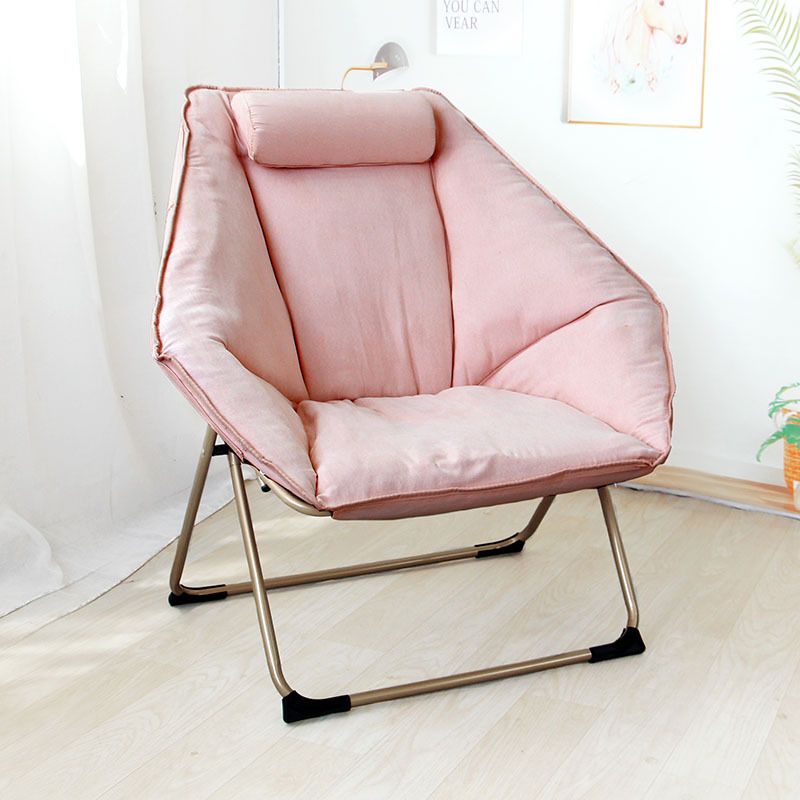 Velvet Accent Room Chair Foldable Lounge Chair for Apartment Clearhalo 'Accent Chairs' 'accent_chairs' 'Chairs & Seating' 'furn' 'furn_accent_chairs' 'Furniture' 'Living Room Furniture' 1200x1200_4b3b4fa6-662c-4cac-a291-254d047745dd