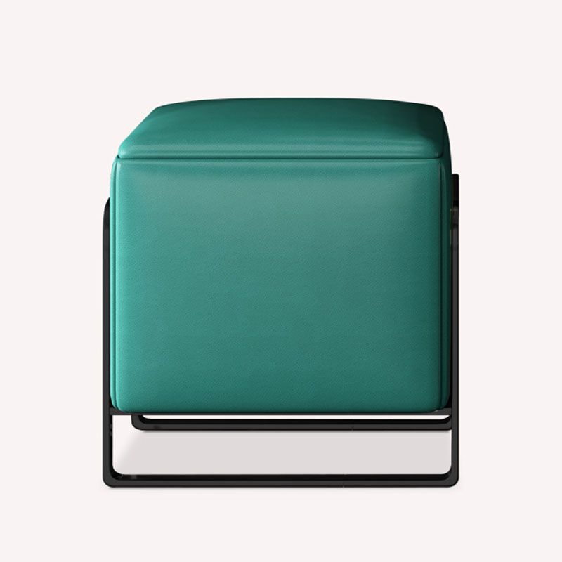 Vanité de maquillage de 20,47 "avec 2 tiroirs de rangement en faux cuir commode