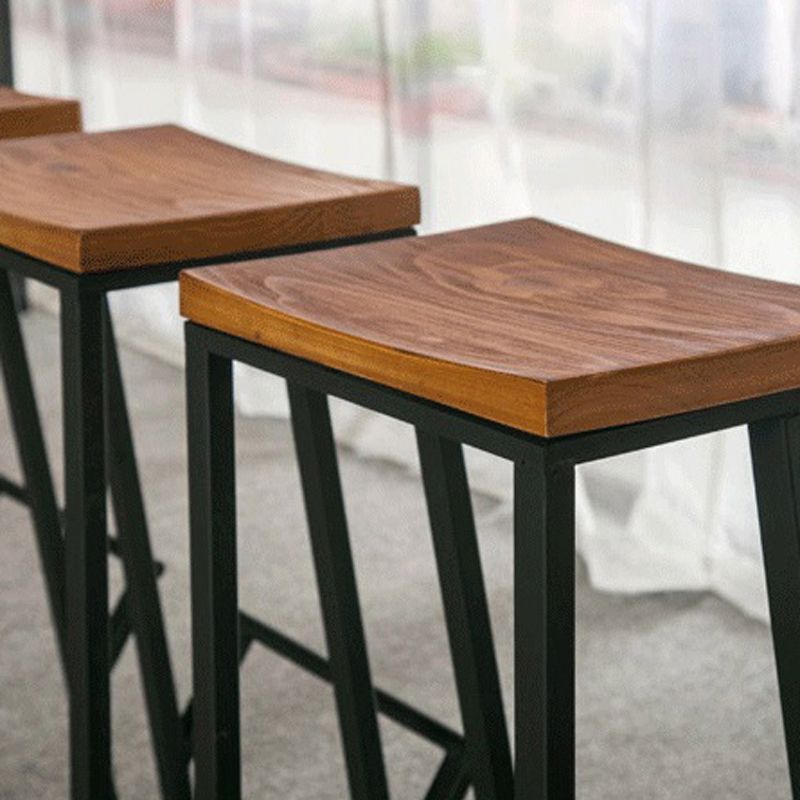 Conjunto moderno de barra de madera maciza, cafetería, juego de mesa y taburete rectangulares de 1/2/7 piezas