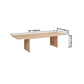 Solid Wood Brown Dining Table Simplicity Double Pedestal Table for Dining Room Clearhalo ' dining_table' 'Dining Tables & Seating' 'Dining Tables' 'furn' 'furn_dining_table' 'Furniture' 'furniture_dining_table' 'Kitchen & Dining Furniture' 'kitchen&dining_furn' 'kitchen' 'kitchen_dining_table' 1200x1200_4b3d376e-e690-4523-b0dc-1398adec63c3