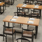 Industrial 1/5 Pieces Dining Set Rectangle Pine Wood Dining Table for Cafe Clearhalo 'Dining Room Sets' 'Dining Tables & Seating' 'dining_room_set' 'furn' 'furn_dining_room_set' 'Furniture' 'Kitchen & Dining Furniture' 1200x1200_4b41aae6-13d9-4567-8fd5-8d13f4641ef3