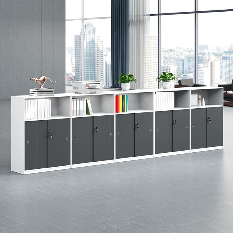 Industrial Style Vertical File Cabinet Wood Filing Cabinet with Locking Storage Clearhalo 'Filing Cabinets' 'filling_cabinets' 'furn' 'furn_filling_cabinets' 'Furniture' 'Office Furniture' 1200x1200_4b4456dc-b5fe-4fc7-ac5f-f3b895ce686f