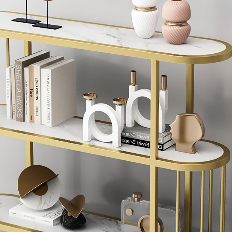 Modern Open Back standaard boekenplank metalen boekenkast met planken voor studieruimte