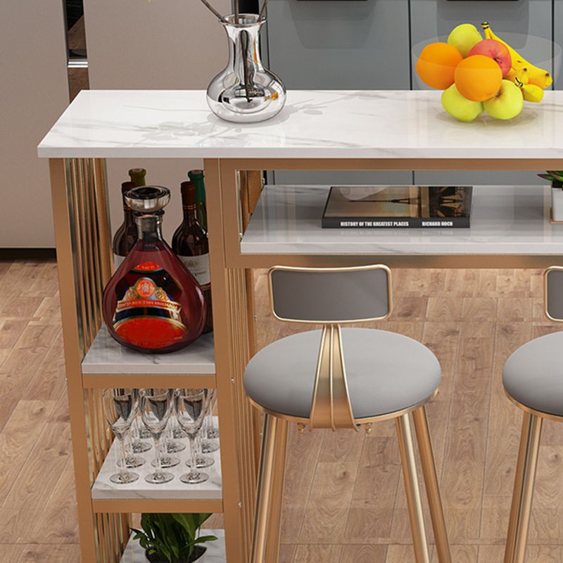 Modern Style Wood Bar Stool Table Rectangle Bar Table for Cafe Clearhalo 'Bar Furniture' 'Bar Tables' 'bar_tables' 'furn' 'furn_bar_tables' 'Furniture' 'Kitchen & Dining Furniture' 1200x1200_4b4b04ec-80e1-44b7-8498-f6a138f73785