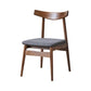 Wood Scandinavian Style Dining Chair Home Cushioned Open Back Armless Chair Clearhalo ' kitchen&dining_furn' 'Dining Chairs' 'Dining Tables & Seating' 'dining_chair' 'furn' 'furn_dining_chair' 'Furniture' 'furniture_dining_chair' 'Kitchen & Dining Furniture' 'kitchen' 1200x1200_4b4cd675-9e2e-48c8-9504-f41aa3ddef0e