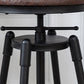 Modern Armless Rotatable Counter Stool Iron Cafe Bar Stool with Seat and Pedal Clearhalo 'Bar Furniture' 'Bar Stools' 'bar_stools' 'furn' 'furn_bar_stools' 'Furniture' 'Kitchen & Dining Furniture' 1200x1200_4b4f408b-faf5-4f55-84bc-abc936364c41