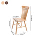 Contemporary Solid Wood Armless Chair Windsor Side Chair for Dining Room