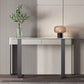 Tabella della console rettangolare moderna Tabella di divano console in grigio/oro