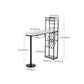 Modern Pub Table with Storage Base Specialty Stone Top Bar Table Clearhalo 'Bar Furniture' 'Bar Tables' 'bar_tables' 'furn' 'furn_bar_tables' 'Furniture' 'Kitchen & Dining Furniture' 1200x1200_4b561ee2-e70c-428b-80a0-11de5748101d