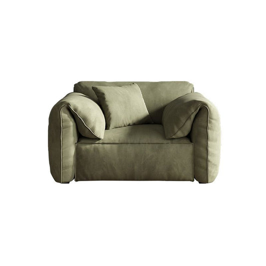 Stationary Fabric Living Room Pillow Top Arm Standard Green Settee Clearhalo 'furn' 'furn_sofas' 'Furniture' 'furniture_sofas' 'kitchen' 'kitchen_sofas' 'Living Room Furniture' 'Sofa' 'sofas' 1200x1200_4b5630e9-6afe-4a06-bb60-e432a6bec0e5
