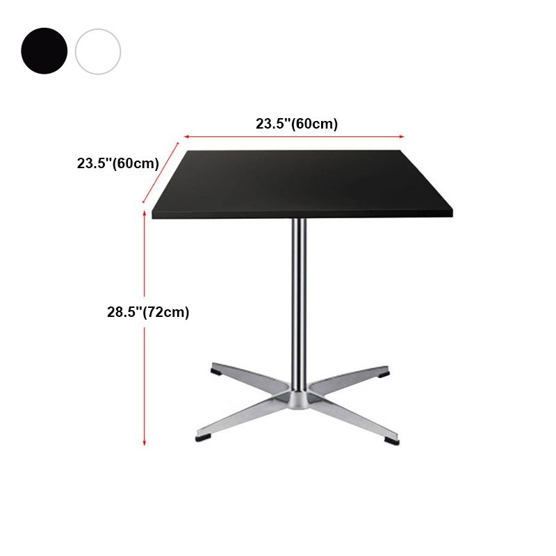 Solid Wood Dining Table Industrial Home Use Dining Table with Stainless Steel Base Clearhalo ' dining_table' 'Dining Tables & Seating' 'Dining Tables' 'Furniture' 'furniture_dining_table' 'Kitchen & Dining Furniture' 'kitchen&dining_furn' 'kitchen' 'kitchen_dining_table' 1200x1200_4b57e84f-e5d8-4698-b13e-41ce26ae6ad4