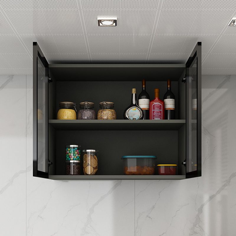 Moderno mobile per display a parete in finto mobile in legno per sala da pranzo