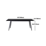 Designer Style Sintered Stone Dining Set Rectangle 1/2/5/7 Pieces Dining Area Table Set Clearhalo 'Dining Room Sets' 'Dining Tables & Seating' 'dining_room_set' 'furn' 'furn_dining_room_set' 'Furniture' 'Kitchen & Dining Furniture' 1200x1200_4b5b7373-a293-439a-9ba4-a9a16490eb95