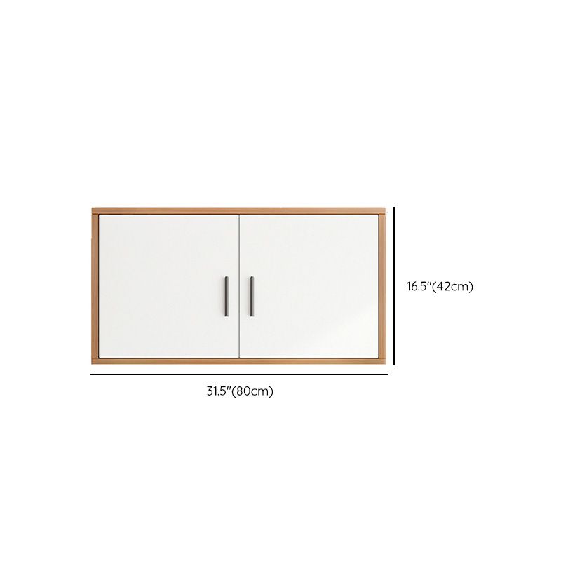 Rectangular Wardrobe Cabinet Modern Simple Wooden Wardrobe Closet Clearhalo 'Armoires & Wardrobes' 'armoires_wardrobes' 'Bedroom Furniture' 'furn' 'furn_armoires_wardrobes' 'Furniture' 1200x1200_4b5cd076-6d18-440f-bd3f-c00c70e7b529