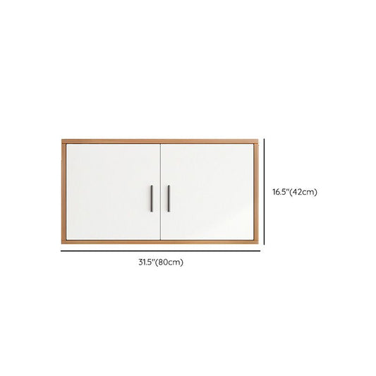 Rectangular Wardrobe Cabinet Modern Simple Wooden Wardrobe Closet Clearhalo 'Armoires & Wardrobes' 'armoires_wardrobes' 'Bedroom Furniture' 'furn' 'furn_armoires_wardrobes' 'Furniture' 1200x1200_4b5cd076-6d18-440f-bd3f-c00c70e7b529