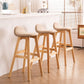 Contemporary 29-inch Indoor Bar Stool Wood Armless Low Back Stool with Footrest Clearhalo 'Bar Furniture' 'Bar Stools' 'bar_stools' 'furn' 'furn_bar_stools' 'furniture_bar_stools' 'Kitchen & Dining Furniture' 'kitchen&dining_furn' 'kitchen' 'kitchen_furn' Furniture' 1200x1200_4b5d77bf-4d53-48b5-a68d-d3b105f50c73