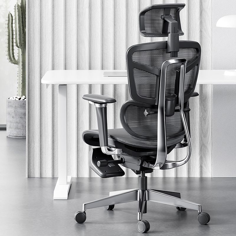 Removable Arms Office Chair No Distressing Ergonomic Desk Chair with Wheels Clearhalo 'furn' 'furn_office_chair' 'Furniture' 'Office Chairs' 'Office Furniture' 'office_chair' 1200x1200_4b5f6f6a-0b1a-474a-ab67-1fa6e336cfc7