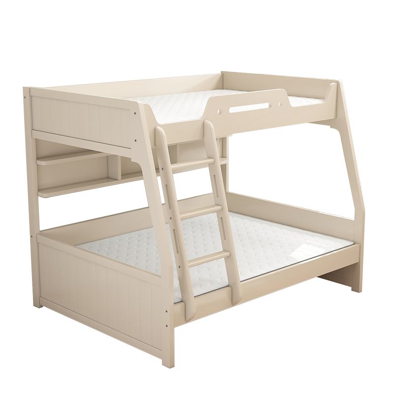 Solid Color Wood Bunk Bed Modern No Distressing Mattress Included Bunk Bed Clearhalo 'Bedroom Furniture' 'Beds' 'furn' 'furn_beds' 'Furniture' 1200x1200_4b61698f-8a3b-43e3-bcce-4efa2de93eea
