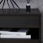 Moderne massive Holz Nacht Tabelle 2 Schubladen Aufbewahrungsbett Nachttisch