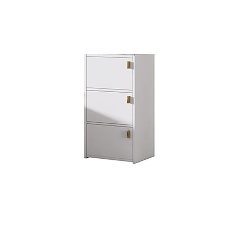 Modern Rectangle Chest White Wood Storage Cabinet with Drawer Clearhalo 'Cabinets & Chests' 'cabinets_chests' 'furn' 'furn_cabinets_chests' 'Furniture' 'Living Room Furniture' 1200x1200_4b64d76c-67f9-4951-b26d-c831fde1a9ab