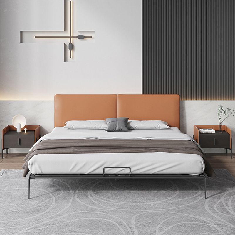 Comodino da letto in legno in finto cabinetto industriale con cassetto