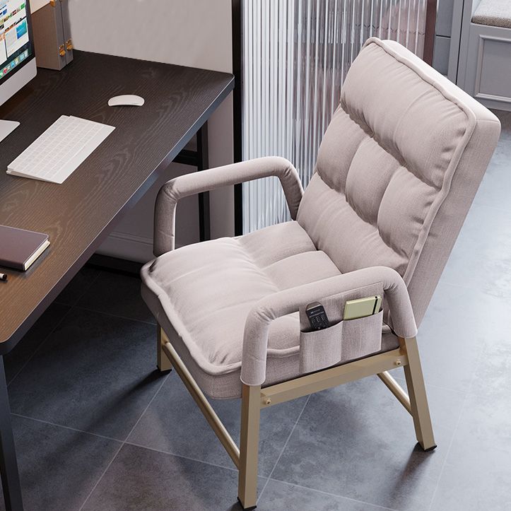 Mid Back Home Office Chair Modern Adjustable Back Height Desk Chair Clearhalo 'furn' 'furn_office_chair' 'Furniture' 'Office Chairs' 'Office Furniture' 'office_chair' 1200x1200_4b6df867-1d71-4d90-bdf1-914070b551e1