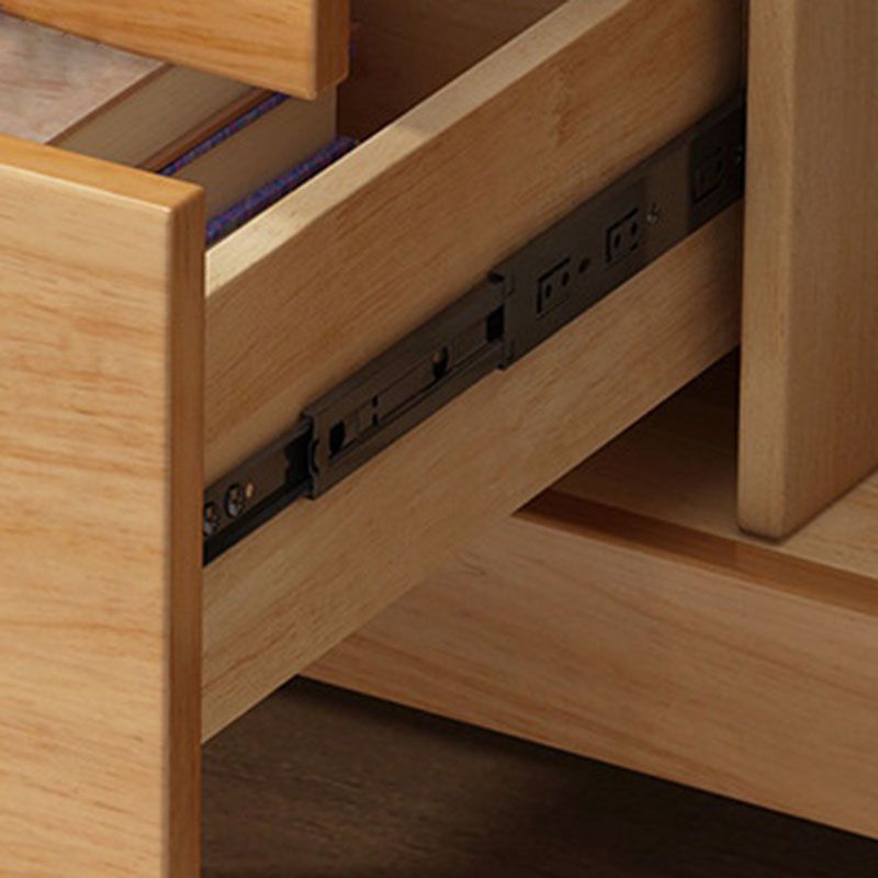 Eigentijdse massief hout dressoirs 4 laden opbergkast dressoir