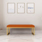 15.75 Inch Wide Modern Cushioned Seating Bench Foam Bench for Bedroom Clearhalo 'Benches' 'Chairs & Seating' 'furn' 'furn_benches' 'Furniture' 'Living Room Furniture' 1200x1200_4b6eb37d-c3b2-4573-b1fb-e245a77a702c