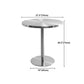 Industrial Style Dining Site Table Stainless Steel Dining Room Collection Clearhalo ' dining_table' 'Dining Tables & Seating' 'Dining Tables' 'furn' 'furn_dining_table' 'Furniture' 'furniture_dining_table' 'Kitchen & Dining Furniture' 'kitchen&dining_furn' 'kitchen' 'kitchen_dining_table' 1200x1200_4b6ecd6a-270e-42d2-a987-e571edf323fb