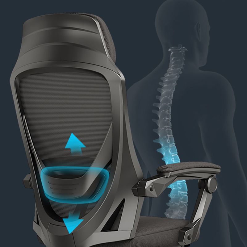 Silla de altura de altura de asiento de oficina en casa ergonómica moderna